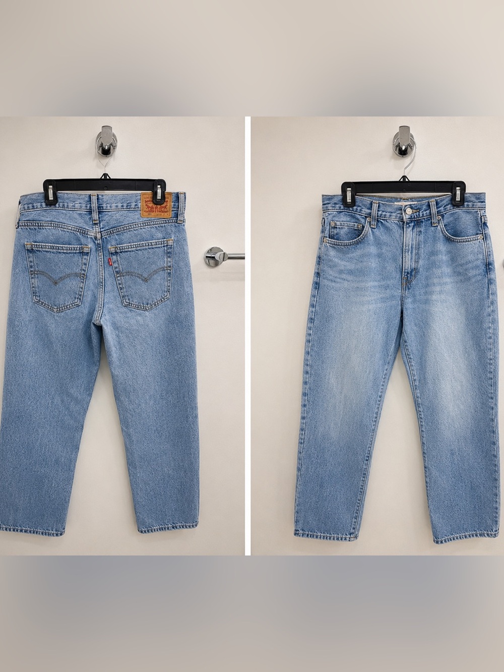 Levi's Women’s 94 baggy Straight Leg Jeans - Picture 2 of 3